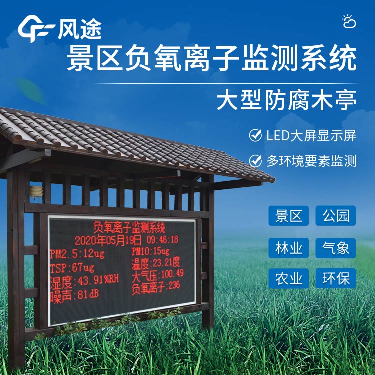 景區負氧離子監測站是干嘛的呢？